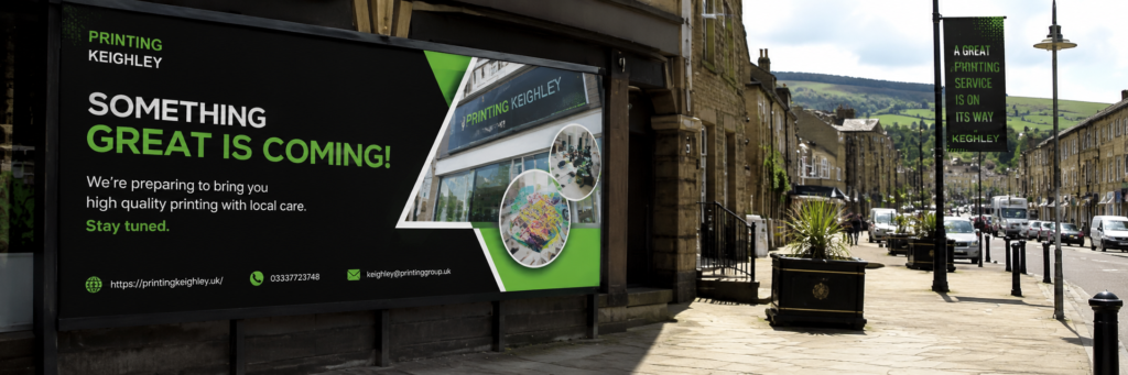 Creating Awareness Before a Launch in Keighley